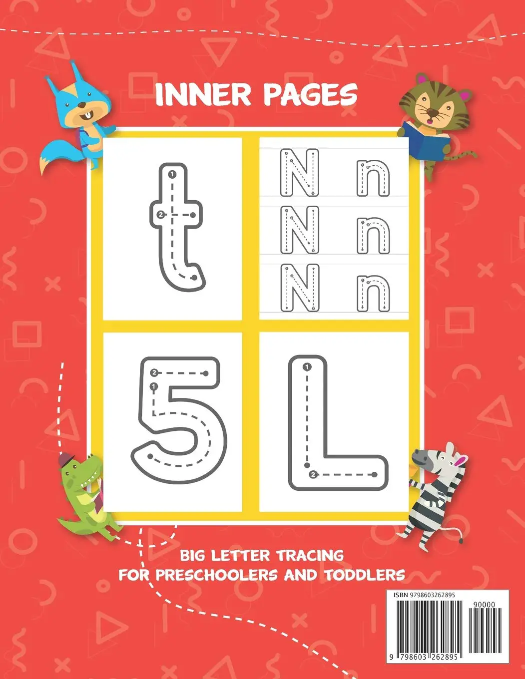 BIG Letter Tracing for Preschoolers and Toddlers ages 2-4: Homeschool Preschool Learning Activities for 3 year olds     Paperback – January 29, 2020